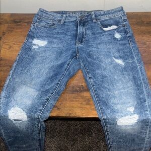 American Eagle Outfitters Blue Skinny Jeans